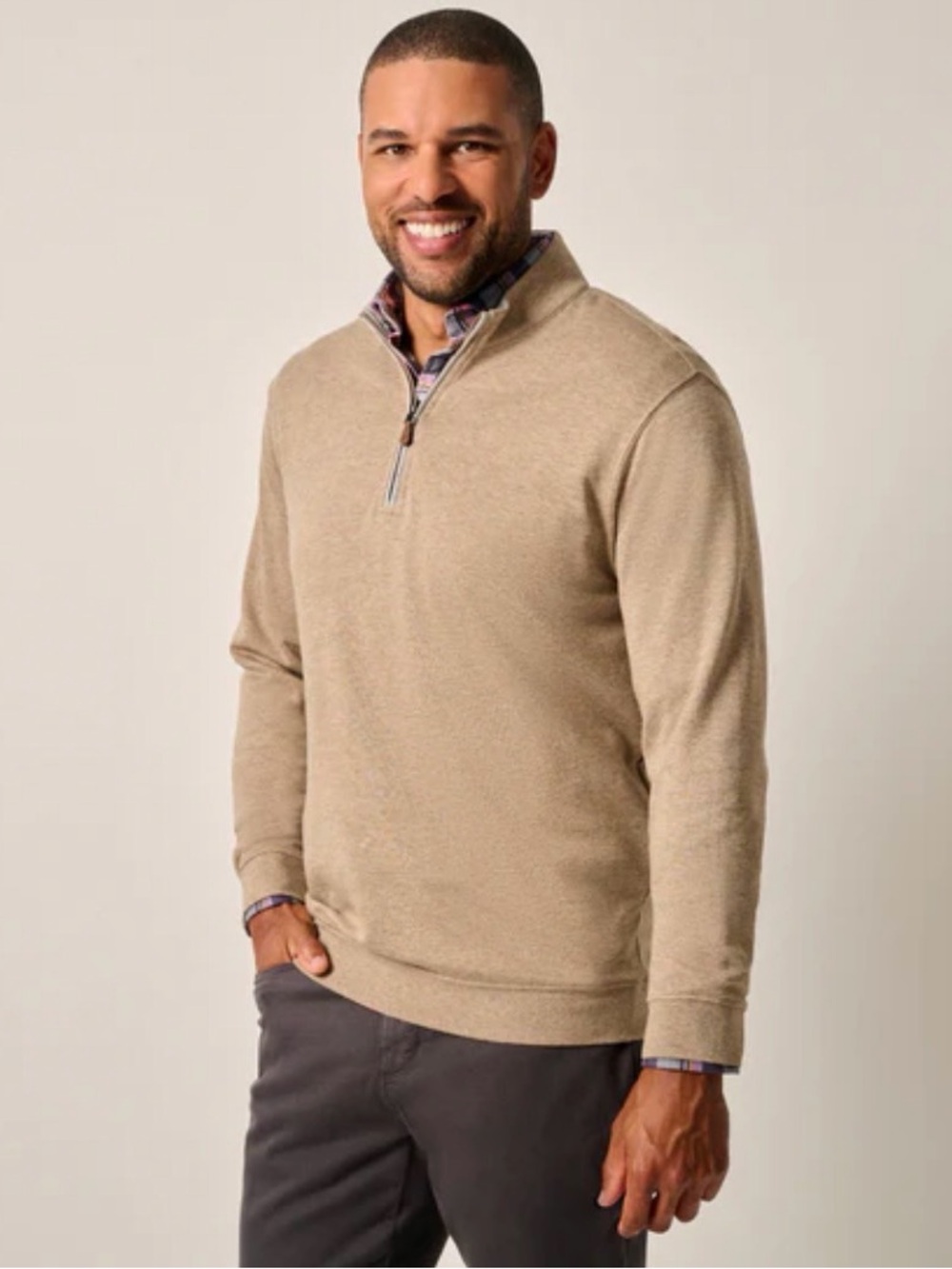johnnie-O Men's Sully 1/4 Zip Pullover